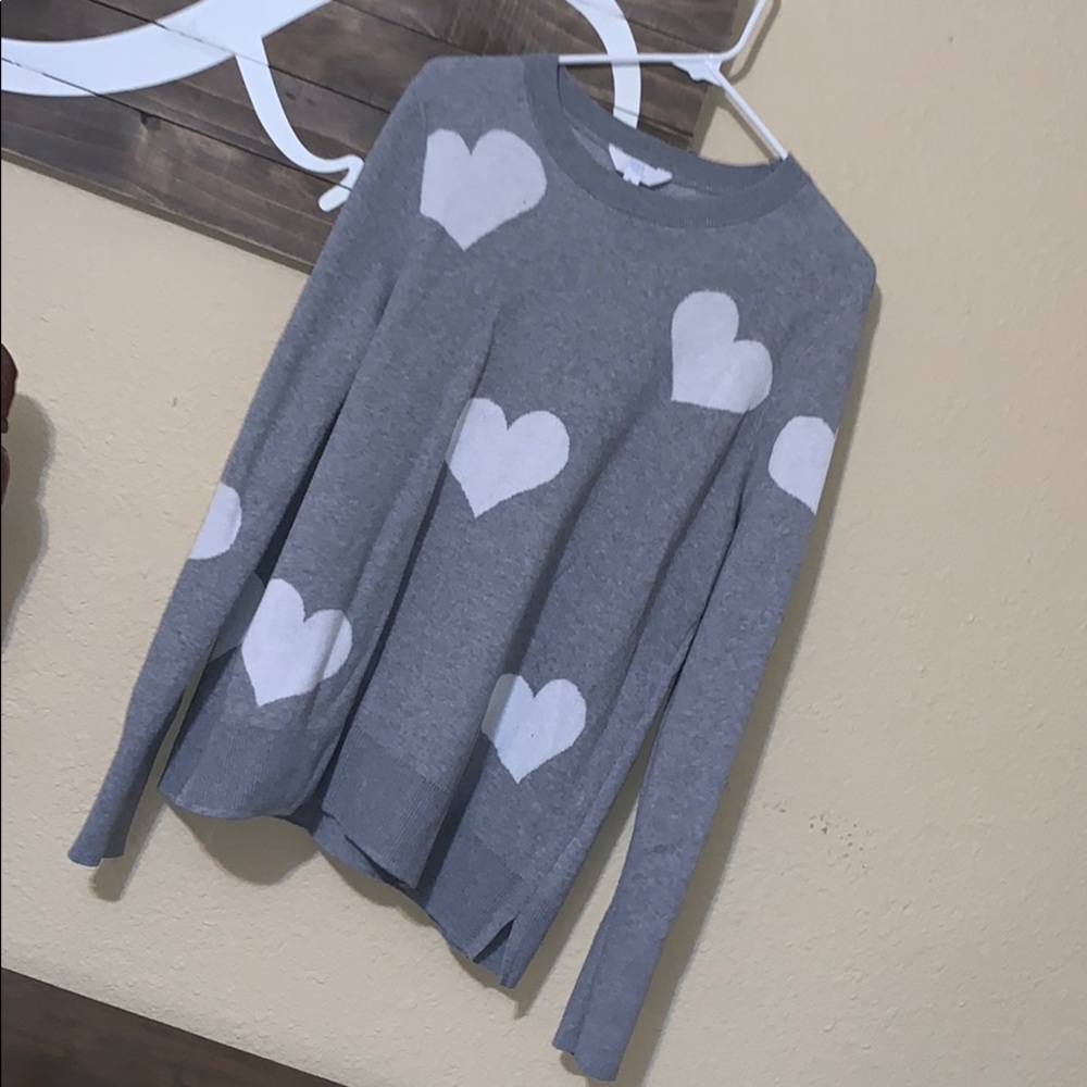 Heart sweater